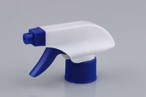 blue white trigger foam spray bottle head